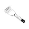 Pelador de patatas de acero inoxidable multiusos con mango de acero, raspador multifuncional para el hogar, pelador de melones y cocina.