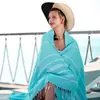 Toalla de Playa Turca Toalla Turca Toalla de Playa con Borlas Turcas Toalla de Baño Rayada Secado Rápido Bordado Personalizable