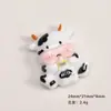 Acessórios de Resina DIY Desenho Animado Joias Leite Feliz Cola de Leite Grampo de Cabelo Capa de Celular Fivela de Sapato Chaveiro Pingente com