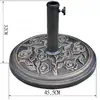 Guarda-sóis de fábrica base redonda guarda-sóis de exterior base de resina 8KG