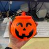 Balde de Abóbora de Halloween Transfronteiriço da Amazon Nova Lanterna de Abóbora Balde de Abóbora Infantil Pote de Doces com Tampa Atacado