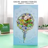 Área Cênica Hongdong Hengshan Datong Shanxi Adesivos de Geladeira de Madeira Wenchuang Guochao Souvenir da Cidade Turística Adesivos Magnéticos