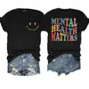 Venta al por mayor de fábrica camiseta top de manga corta de moda europea y americana talla grande para mujer algodón gris top para mujer camiseta para mujer 2023