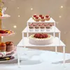 Soporte de Acrílico Personalizado para Cupcakes, Juego Transparente de Exhibición para Mesa de Postres, Adecuado para Pasteles y Pizzas