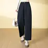 Pantalones Casuales Nezha Personalizados para Mujer, Novedad Primavera 2026, Corte Holgado, Adelgazantes, Cortos para Petites, Pantalones de Cimitarra