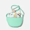 Bolso Bandolera Transfronterizo Marca U para Mujer Bolso Tipo Dumpling de Moda Nylon Ligero Bolso de Hombro Pequeño Bolso de Hombro Único Versátil
