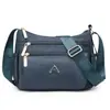 Bolsa de Tecido de Nylon Leve Repelente à Água Bolsa Transversal Casual para o Dia a Dia Novo Estilo Bolsa Simples de Bolinho Bolsa de Ombro Feminina da Moda