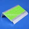 Tira antideslizante para escalones de escalera de aleación de aluminio, tira antideslizante de 45 mm, tira de presión plana para pisos, tira antideslizante para escalones