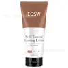 Loção Bronzeadora Sem Sol Personalizada, Coloração Elegante, Rápida e Duradoura, Proteção da Cor, Hidratante, Fixação da Cor, Bronze Trigo
