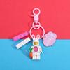 Llavero de bloques de construcción Buass Lightyear Avengers rábano conejo llavero de bloques de construcción Dibujos animados creativo regalos promocionales de comercio exterior