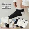 Meias femininas finas de verão, estilo coreano, japonesas, brancas, de renda, para celebridades da internet, para meninas, meias curtas de verão, atacado