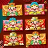 2026 Año del Caballo Creativos Sobres Rojos de Dibujos Animados Tridimensionales Estilo Chino Festival de Primavera Bolsas de Sobres Rojos de Cien Yuan Mil Yuanes Venta al por Mayor