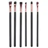 Promoção Quente Novo Produto Conjunto de 6 Pincéis para Sombra Cabeça Redonda Conjunto Completo Pincel para Lábios Maquiagem para Olhos Ferramentas de Beleza em Estoque