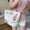 Bolsa de Lona para Mulheres, Mini Bolsa Tote Original de Desenho Animado, Novo Modelo 2026, Pequena Bolsa de Mão para Trabalhadores de Escritório, Bolsa para Marmita, Dropshipping Disponível