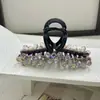 Presilha de Cabelo de Cristal Artesanal Estilo Coreano de Luxo Leve para Mulheres, Novo Acessório de Cabelo de Ponta Atacado