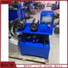 Máquina de crimpagem CNC de cabeça dupla transfronteiriça para mangueira sanitária, mangueira de pulverização, máquina de travamento de tubo, tubo de PE, máquina de crimpagem de tubo trançado de fio de aço