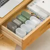Caja de almacenamiento de cargador portátil, organizador multifuncional para auriculares y cables de datos, caja de gestión de cables para escritorio