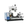 Torno Mini Jyp125 para Uso Didáctico, Máquina Herramienta Horizontal de Escritorio, Torno de Banco Ordinario Económico Jyp125