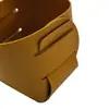 Caja Organizadora de Doble Cara de Cuero PU Estilo Minimalista para Joyería y Artículos Varios Bolsa de Almacenamiento Simple para Bolígrafos para Escritorio de Oficina y Estudio