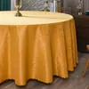 Tecido de Mesa para Restaurante de Hotel Toalha de Mesa Toalha de Mesa Redonda para Jantar de Banquete Tecido Jacquard Nórdico Fábrica Direta Atacado