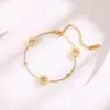 Pulseira Elegante de Aço Titânio Estilo Japonês e Coreano Moda Simples Feminina Personalizada com Números Romanos Diamante Celebridade da Internet Ins Peça de Mão Versátil
