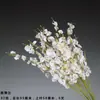 Ventas Directas de Fabricantes de Comercio Exterior: Flores Artificiales Blancas, Flores Falsas Estilo Bosque, Materiales Florales para Bodas, Flores para Decoración de Salón de Bodas