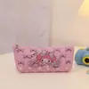 Estuche de Lápices de Cuero de Alta Calidad Estilo Japonés Kulomi Impermeable Resistente a la Suciedad Estudiante Femenina Lindo Gran Capacidad Bolsa de Almacenamiento para Bolígrafos