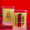 Pegatinas Doradas para Teléfono con Diseño de Oro Puro 999 para Riqueza y Buena Fortuna, Regalos Culturales y Creativos al por Mayor desde el Área Escénica de la Montaña Putuo