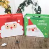 Sacos de presente de Natal suprimentos atacado saco de presente de Natal Q551 caixa de embalagem de Véspera de Natal sacola podem ser encomendados