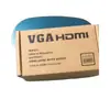 Conversor VGA para HDMI com Áudio Vídeo de Alta Definição Conversor para Host de TV