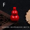 Directo de fábrica Wen play Buda cuentas colgante accesorios sintético cinabrio rojo colgante de calabaza colgante