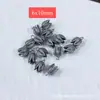 Colgante de Flor de Loto de Plata Sanqi de Plata Vieja de Shanxi Pequeñas Flores Accesorios Componentes para Manualidades y Joyería DIY