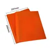 Clip de Rana de Colores Transfronterizo Más Vendido Carpeta de Documentos de Bolsillo Doble Estilo Americano Carpeta de Archivos Impermeable de PP