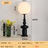Designer italiano Vintage Roman sala de estar sofá lateral decorativo candeeiro de pé quarto artístico médio antigo candeeiro de mesa