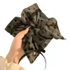 Goma de pelo scrunchie de moda estilo coreano para mujer, diadema dulce de verano estilo universitario de alto valor, pañuelo cuadrado, accesorio elástico para el cabello