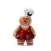 Decoraciones Navideñas Nuevas Transfronterizas Muñeco de Jengibre Juguete de Peluche Adorno Estilo Europeo y Americano Gnomo de Lana