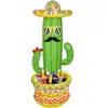 Cubo de Hielo Hinchable de Cactus Personalizado para Fabricante Barbacoa al Aire Libre Bebida Helada Decoración de Fiesta Temática Hawaiana