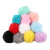 Bola de Pelo de Coelho Artificial 8cm Bola de Pelo de Coelho Artificial Imitação Acessórios de Cabelo DIY, Bolsas, Acessórios de Roupa, Fabricante de Bola de Pelúcia