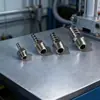 Conector de púas de acero inoxidable 316 Junta de bambú Manguera flexible Rosca externa rápida Tubería reductora pasante Accesorios para tuberías