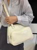 Bolso de Mano de Cuero con Cera de Aceite Estilo Coreano de Alta Calidad para el Verano 2025 Mochila Popular de Nicho de Moda Multiusos