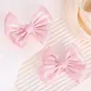 Europeu e Americano Cor Pura Novo Brilhante Terno Laço Jk Crianças Grampo de Cabelo Lolita Preppy Estilo Menina Acessórios de Cabelo 4708