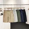 Verano Textura Delgada Deporte al Aire Libre Fitness Deportivos Pantalones Cortos de Cuarto Fresco Piel de Hielo 8451