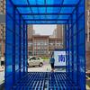 Plataforma de lavado de vehículos con ingeniería de inducción infrarroja de pórtico de máquina de lavado de sitio cerrado completamente automática, tanque de lavado de vehículos móvil de mina de carbón
