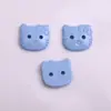 Botões de Gatinho Cartoon Coloridos de Dois Olhos Acessórios de Cabelo DIY Presilhas de Cabelo Grampos de Cabelo Patches Capa de Celular Tamancos Decorações de Sapato Acessórios