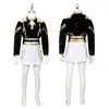 Fantasia Cosplay Infantil Personalizada K-Pop Preto Dourado do Grupo de Meninas Demon Slayer para Role Play de Personagem de Anime