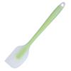 En stock, espátula de silicona translúcida grande integrada para crema, mantequilla, revolviendo pasteles, herramienta para hornear