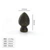 Jingmao Hardware Home Decoração Anel estilo europeu Bronze pendurado anel gaveta anel único furo puxar anel maçaneta da porta