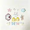 Lote misto de pingentes para tamanco, fivelas de sapato de desenho animado, acessórios DIY, peças decorativas de fivela de sapato personalizadas em borracha macia de PVC em estoque