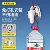 Válvula mezcladora para calentador de agua eléctrico, válvula mezcladora solar, cabezal de ducha de tubería expuesta, grifo de agua caliente y fría, juego de instalación expuesta para bañera