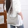 Bolsa Cesta de Legumes de Couro Macio de Alta Qualidade, Portátil, Transfronteiriça, Togo, Couro Bovino de Primeira Camada, Bolsa de Ombro, Elegante, Couro Genuíno, Bolsa Feminina para Axila